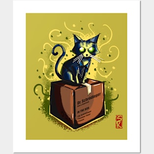 Schrödinger's cat Posters and Art